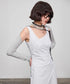 Diagonal Cut Dress